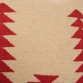 thumbnail image 5 of Rizzy Home Red Aztek motif Decorative Pillow Cover, 5 of 5
