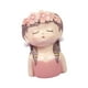 thumbnail image 5 of Jarrón de flores de resina, decoración del hogar, regalo de escritorio, maceta, organizador de ramos, diseño de niña Ropa rosa, 5 of 9