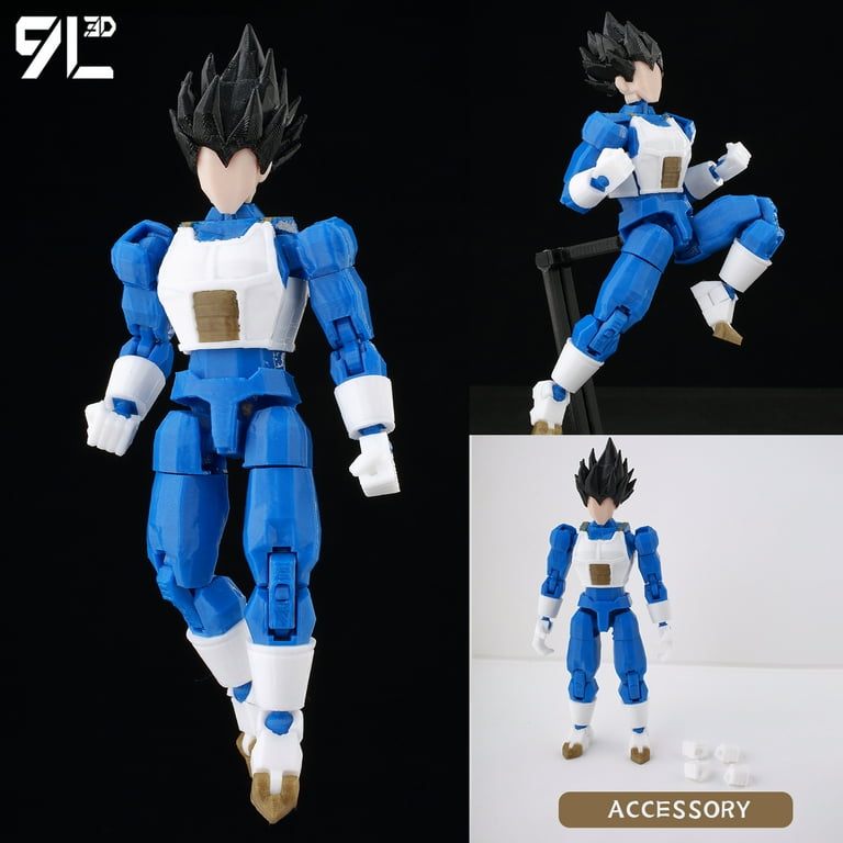 U*i様 ​【希少・新品】プリーツプリーズ 3D立体バウンス カットソー 201 9L3D Printed Dragon Ball Son Goku Vegeta ​ Beerus Frieza Anime