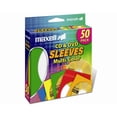 thumbnail image 1 of Multi-Colour CD & DVD Sleeves (50 Pack), 1 of 9