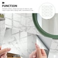 thumbnail image 3 of FESTFENDS 8Pcs Self Adhesive Marble Wallpaper Light Grey Waterproof Crystal Film DIY Projects, 3 of 7