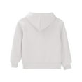 thumbnail image 5 of Mercatoo Boys Girls Solid Soft Ho𝐨ded Sweatshirt Classic Oversized Ho𝐨dies Loose Pullover Sweatshirts with Pocket for Kids, 5 of 9