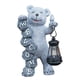 thumbnail image 1 of Estatua de oso para jardín con energía solar, hermosa estatua de resina con forma de oso para decoración de patio, césped, regalos de inauguración de, 1 of 8
