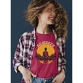 thumbnail image 2 of Positive Quote: Namaste T-shirt Color Women's -SelectDesign Designs, 2 of 4
