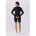 thumbnail image 2 of Pinspark Women's Sun Protection Athletic Jackets with Hood Lightweight Long Sleeve Track Tops Full Zip Up Workout Activewear with Pockets, 2 of 7