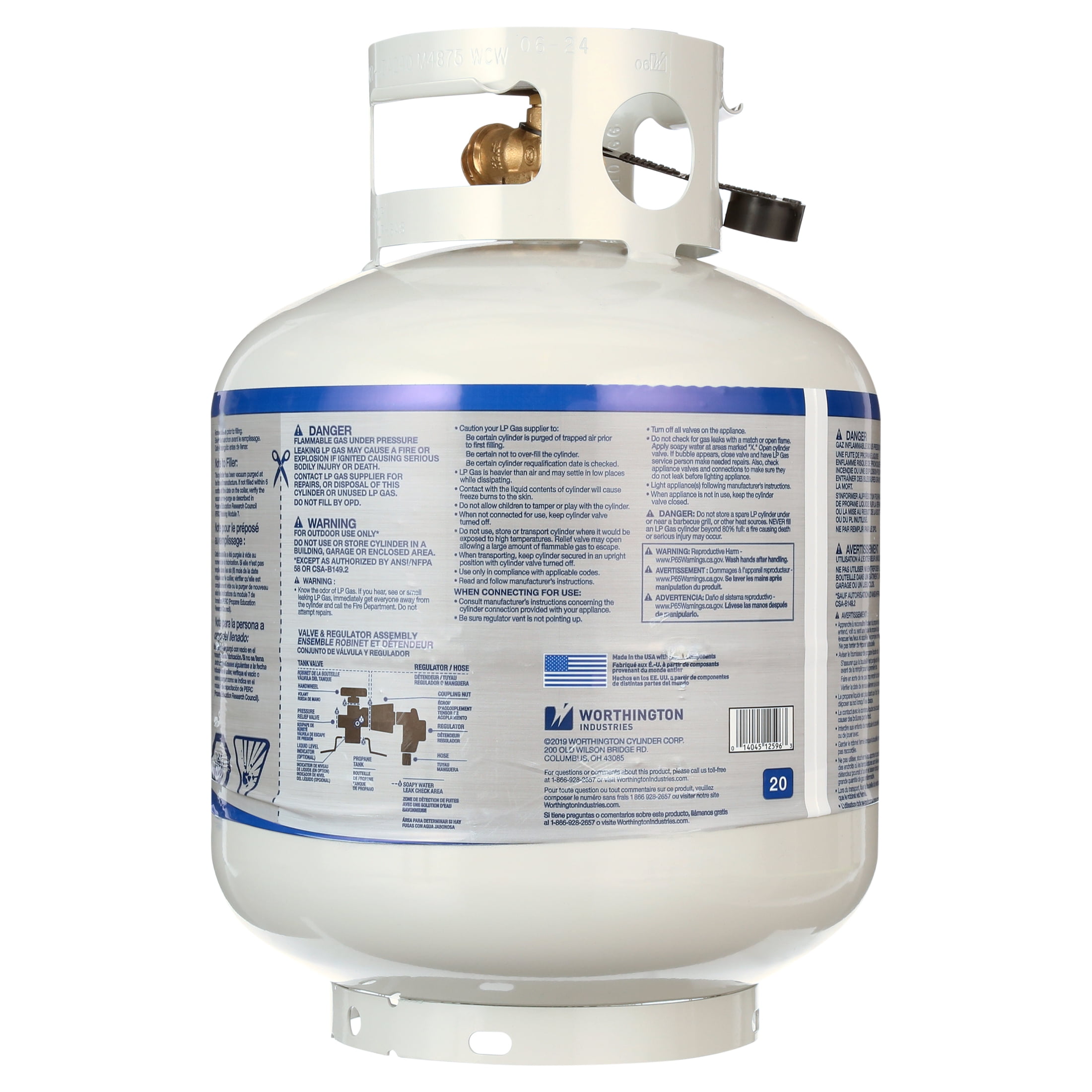 Worthington Propane Tank - Thumbnail 2
