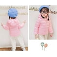 thumbnail image 5 of 2-7T Winter Hooded Down Coats for Kids Baby Boys Girls Solid Ultralight Puffer Padded Jacket with Hoods Bear Ear Toddler Snow Outerwear, 5 of 7