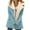 Blue, variant on Krdevn Womens Long Sleeve Jacket with Hood for Autumn and Winter Mid Length Casual Outerwear for Cozy Comfort,5XL