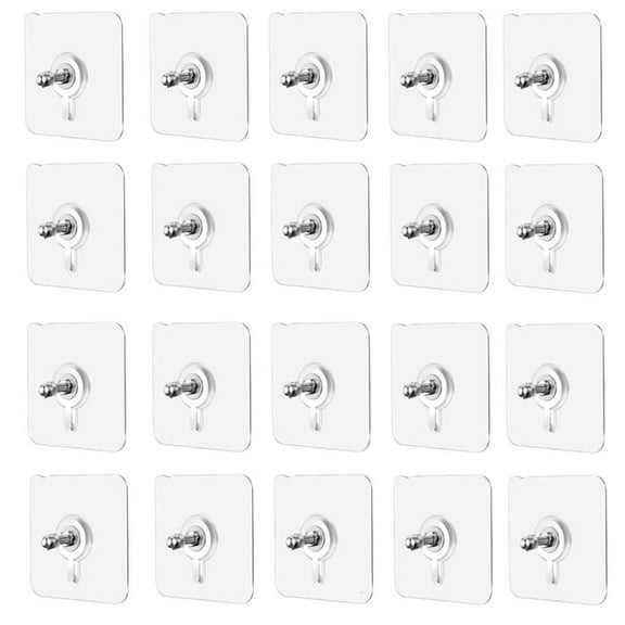 Pack Of 10 Traceless Wall Hook Wall Hangers for Pictures Frame & Home Decors