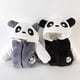 thumbnail image 1 of Chaqueta cálida de otoño e invierno para bebés, bonitos abrigos de peluche de panda para niñas, prendas de vestir con capucha para fiestas de cumpleaños y Navidad, ropa para recién nacidos, 1 of 5