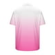 thumbnail image 4 of Mens Casual de Manga Corta Botón Abajo Camisas de Impresión Turndown Cuello Botón Camisa Poliéster, Moda de Verano Superior para Hombres Al Aire Libre, 4 of 6