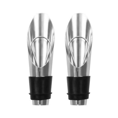 

SHAPERME Wine Aerator Stainless Steel Wine Bottle Pourers and Stoppers 2in1 Sealed