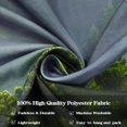 thumbnail image 5 of Nature Forest Mountain Tapestry Green Misty Pine Tree Tapestry for Bedroom Aesthetic Foggy Woodlands Sky Landscape Tapestries Wall Hanging for Living Room Dorm 60 x 40 Inch, 5 of 6