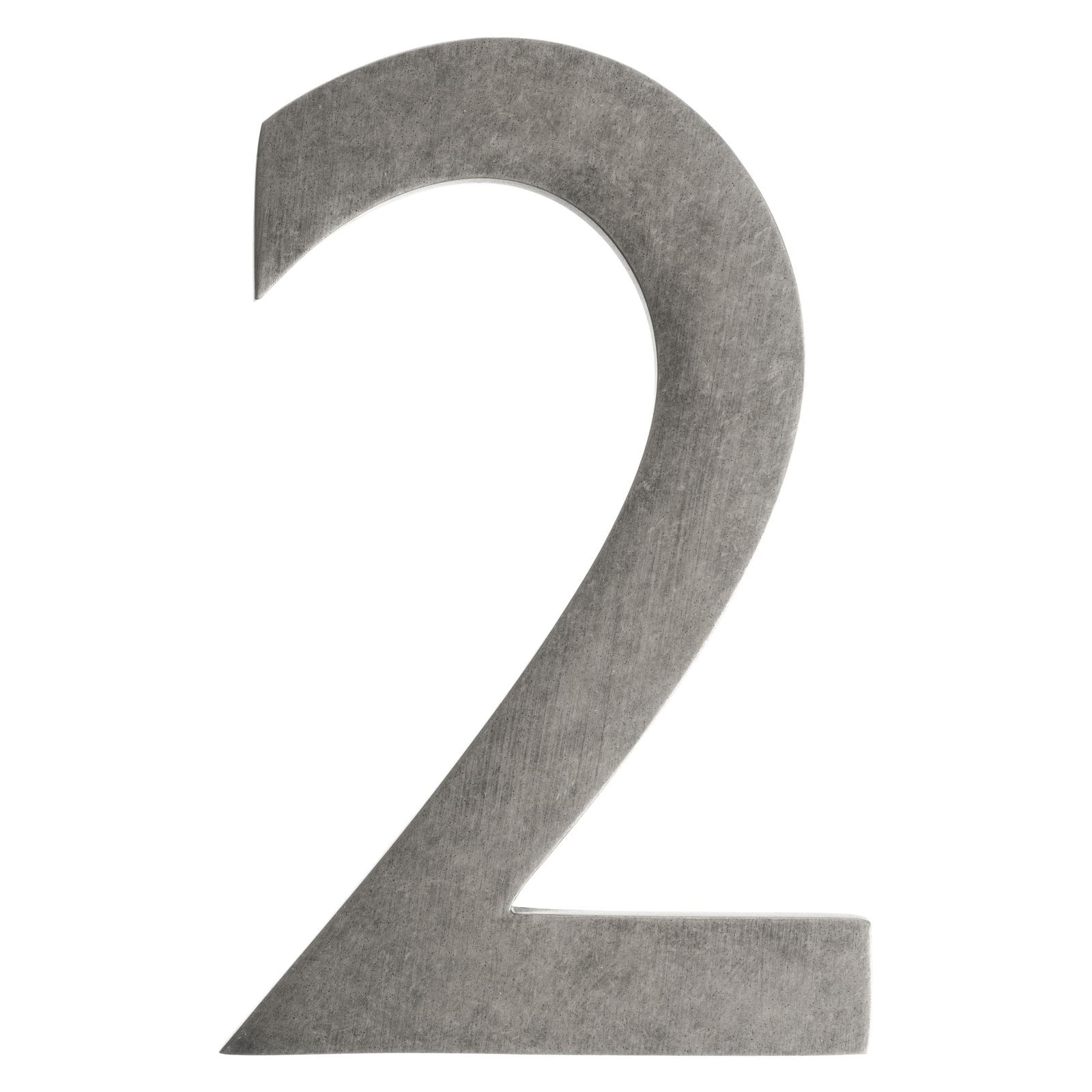 Architectural Mailboxes 4" Brass Floating House-Number 8