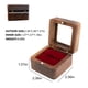 thumbnail image 3 of Caja para anillos, joyero, caja de madera para anillos, caja para anillos de compromiso con 1 ranura, caja para anillos de boda, elegante y retro, caja para anillos para propuesta de matrimonio., 3 of 7