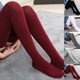 thumbnail image 2 of SGACAI Calcetines largos hasta el muslo de punto de lana para mujer, medias largas de invierno, 2 of 7