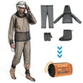 thumbnail image 3 of Lixada Lightweight Summer Bug Wear Mosquito Suit Jacket Mitts Pants Socks for Men Women With Ultra-fine Mesh Hiking Fishing Camping Bee feeding Cycling, 3 of 7