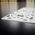 thumbnail image 5 of Ekena Millwork 15 3/8"W x 15 3/8"H x 3/8"T Medium Brownsville Decorative Fretwork Wall Panels in Architectural Grade PVC, 5 of 9