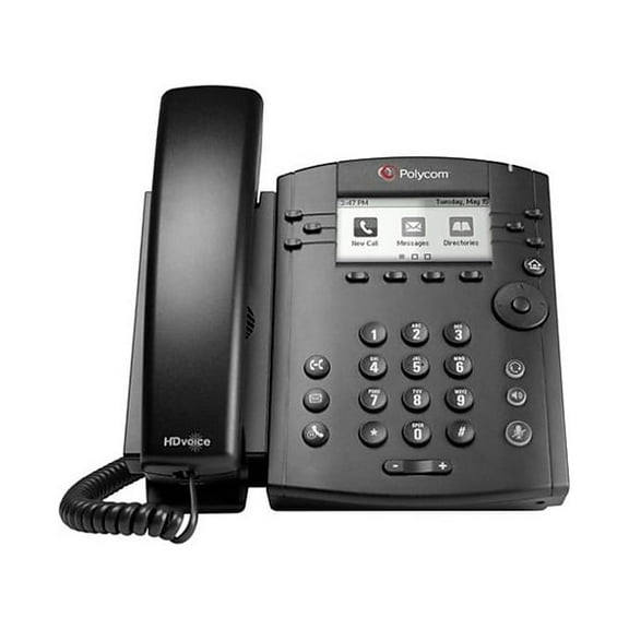 Poly VVX 311 - VoIP phone - 3-way call capability - SIP, SDP - 6 lines