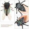 thumbnail image 4 of KEINXS 3 Pcs Modèle d'Insecte Factice Jouet Cognitif Modèle de Cicada Fausses Cicadas Simulation Jouet de Cicada, 4 of 10