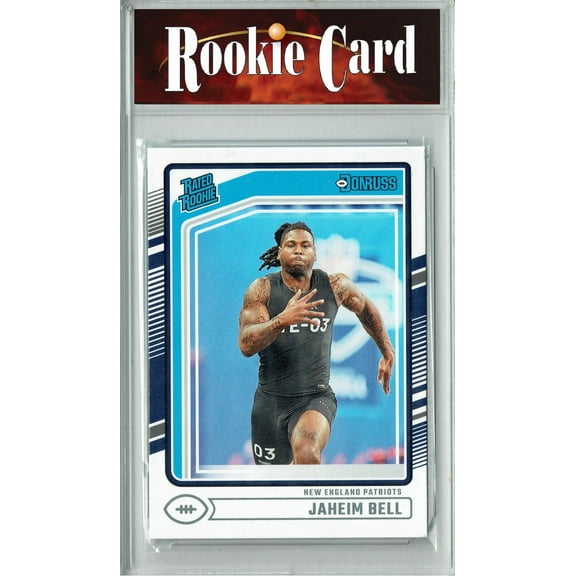 Certified Mint  Jaheim Bell 2024 Donruss #337 Football Rookie Card New England Patriots
