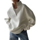thumbnail image 2 of Sudaderas para Mujer, Sudaderas con Media Cremallera y Sudaderas con Cremallera de un Cuarto. Conjuntos de Moda de Otoño 2025. (Fino) XXL, 2 of 9
