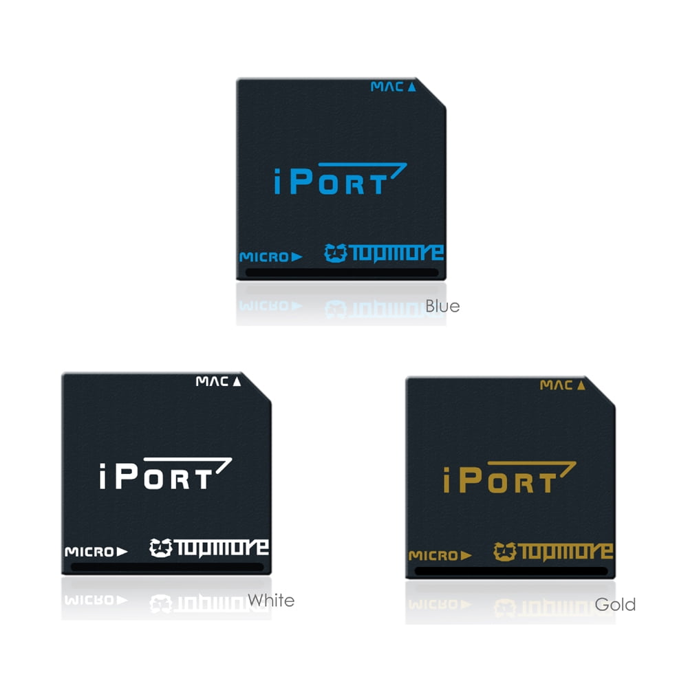 TOPMORE 3 PACK iport MacBook microSD Memory Card Adapter Converter for Mac - Walmart.com ...