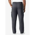 thumbnail image 2 of KingSize Men's Big & Tall Lightweight Jersey Cargo Sweatpants, 2 of 5