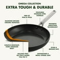 GreenPan Omega Hard Anodized Advanced Healthy Ceramic Nonstick, 11
