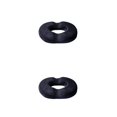 thumbnail image 3 of Monstrate Cojín de asiento de silla portátil, almohada de felpa y transpirable para glúteos, almohadas de Donut sedentarias para Hotel, 2piezas, 3 of 6