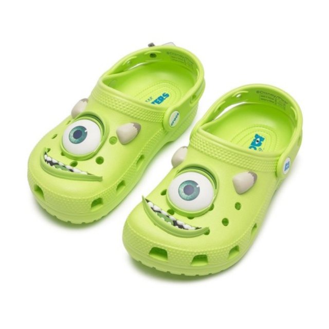 Hot Monsters Inc Mike Wazowski verano antideslizante al aire libre Casual zapatos de playa zapatillas con agujeros cómodas sandalias transpirables