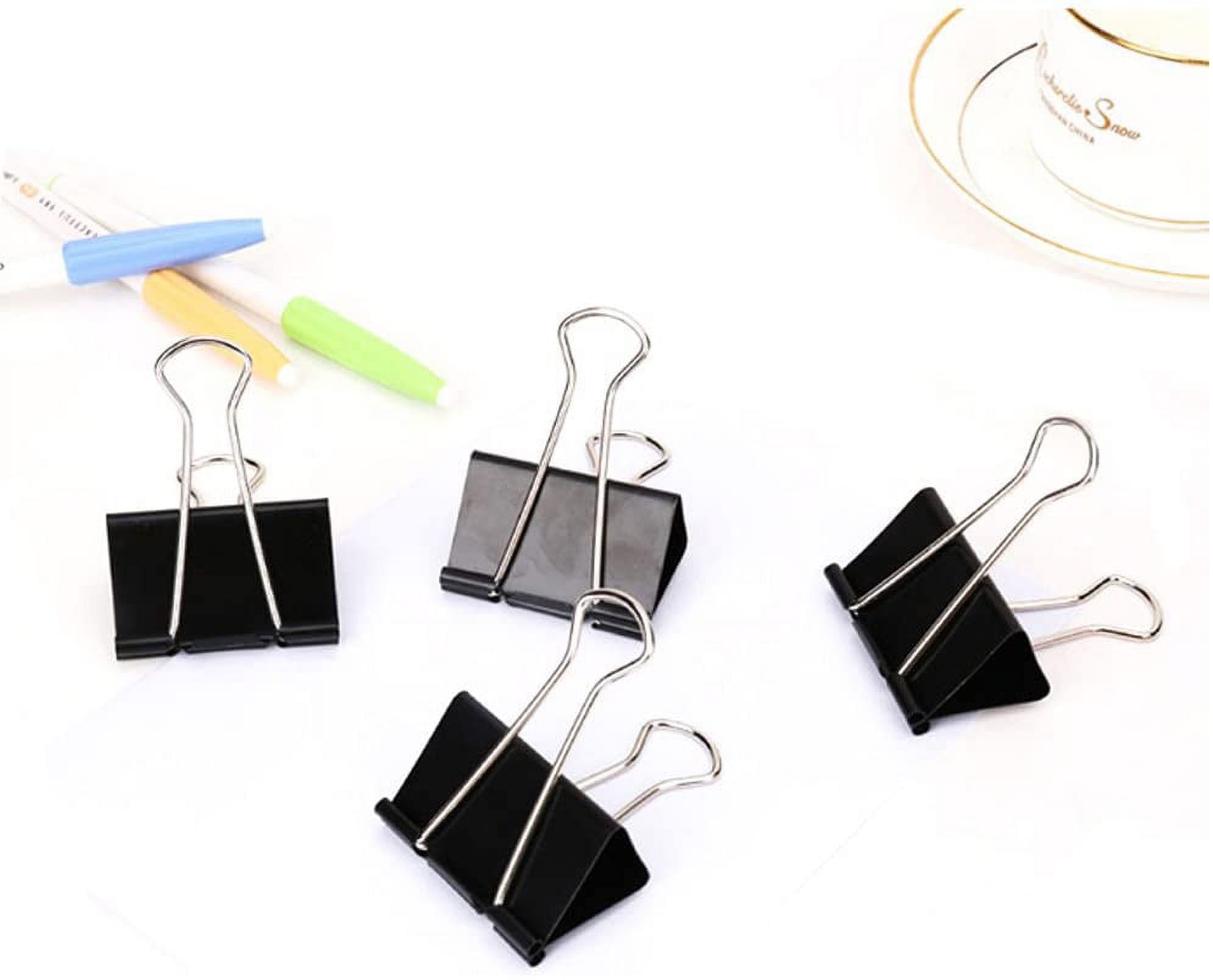 Large Binder Clips Big Paper Clamps Clips For Office - Temu