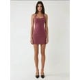thumbnail image 5 of Fitted Mini Dress with Square Collar, 5 of 7