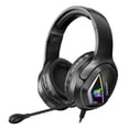thumbnail image 2 of Matsuzay Auriculares con cable de 3,5mm, auriculares para juegos con micrófono, sonido envolvente, accesorios de música para PC, regalos para Cables de audio/vídeo, 2 of 8