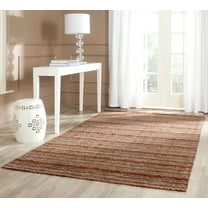 SAFAVIEH Himalaya Corynn Striped Wool Area Rug, Multi, 6' x 9'