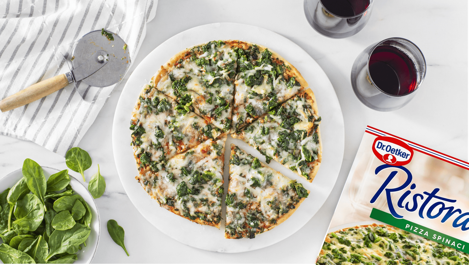 Dr. Oetker Ristorante Spinach Pizza, 390 g