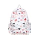 thumbnail image 1 of Qarigey Mochila floral pequeña artística Xiao Qing Qing para niñas, estudiantes de escuela primaria, mochila para niñas Mochilas Amor blanco, 1 of 6