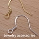 thumbnail image 4 of Guardurnaity 1 par de ganchos para pendientes, gancho para la oreja para manualidades DIY, ganchos colgantes, cierre de ajuste, accesorios para Ropa, zapatos y accesorios Miscelánea Oro, 4 of 6