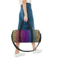 thumbnail image 6 of JUNZAN Gym Bag for Men & Women - Duffle Bag for Travel,Sports,Fitness & WorkoutLeopard Neon Rainbow Gradient, 6 of 7