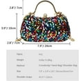 thumbnail image 3 of Ladies Evening Handbags,Elegant Sequin Evening Bags,Sparkling Rhinestone Evening Crossbody Bags, 3 of 7