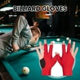 thumbnail image 3 of 1Pc 3-Finger Billiards Glove Anti-slip Sweat-absorbing Breathable Men Women Right Hand Snooker Cue Sport Glove Billiards Accessories, 3 of 6