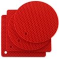 thumbnail image 1 of XISOBO Coussin en Silicone Coussin Chauffant, Sous-Verre Sec, Gris, 1 of 2