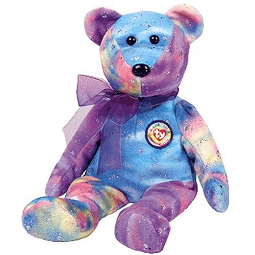 2003 Ty Beanie Babies Clubby VI the purple bear Mint w/ Tag 