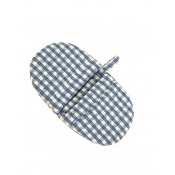 Mr. MJs Trading AG-39291S-2 Microwave Mittens, Toro Blue Check - Set of 2