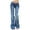 Sky Blue, variant on Y2K Jeans Women, Audhol Women's Street Retro Bell Bottom Pants Slim Fit and Slimming Elastic Jeans Long Pants Low Rise Jeans Light Blue S