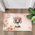 thumbnail image 4 of Happy Mother's Day Weimaraner with Flower Crown and Greeting Card Doormat Weim Gray Ghost Dog Lover Indoor Outdoor Welcome Mat - 13004, 4 of 5
