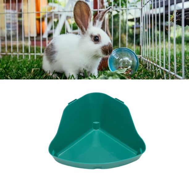 Bandeja Higiénica Esquinera Para Hurones, Conejos, Ratas, Cobayas Y Otros Animales Pequeños, Orinal Triangular A Prueba De Salpicaduras Caja Higiénica Esquinera Para Chinchillas