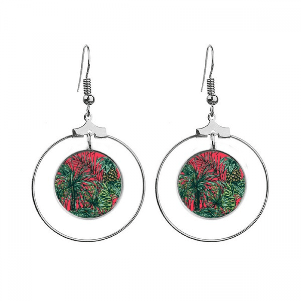 red sky earrings