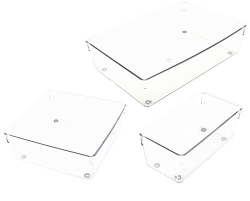Kd Organizers Deep Drawer Organizer Trays For Kitchen Or Desk Set