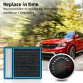 thumbnail image 6 of CF10374 HEPA Cabin Air Filter Replacement with Activated Carbon CP374 Fits Dodge Dart 2013-2015, Pontiac Vibe 2003-2008, Toyota Tacoma 2005-2020…, 6 of 7